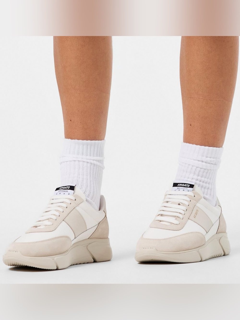Axel Arigato Genesis Vintage Runner sneakers in a white and beige size EU 38